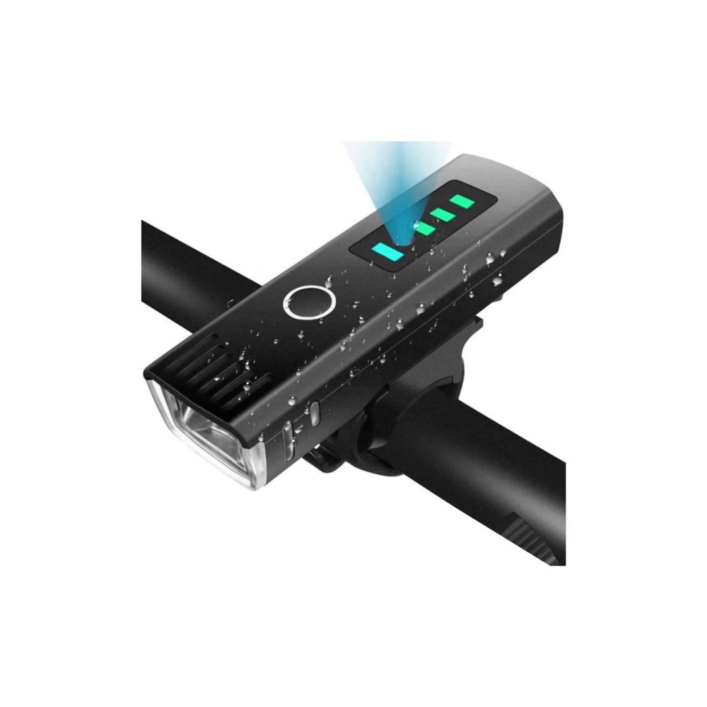 چراغ دوچرخه چراغ جلوی دوچرخه شارژی USB و 4 حالت نور برند WQJIFV