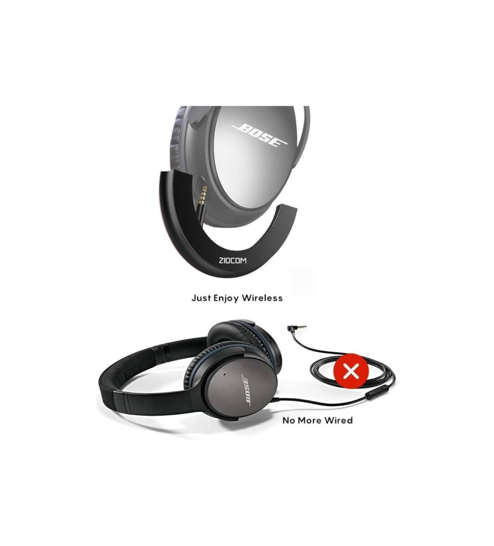 گیرنده آداپتور بلوتوث 5.0 بی سیم برای هدفون Beats Solo 2 ZIOCOM (فقط آداپتور)