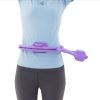 حلقه لاغری و ورزشی هولاهوپ هوشمند دور کمر وزنه دار Smart waist sports ring - Image 5