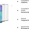 محافظ صفحه نمایش ضد خش سازگار با Galaxy S10 برند ToneGod 2 Pack - Image 5