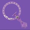 حلقه لاغری و ورزشی هولاهوپ هوشمند دور کمر وزنه دار Smart waist sports ring - Image 3