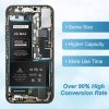 باتری سازگار با iPhone XS Max , باتری داخلی 4500 میلی آمپر ساعتی لیتیوم برند FASTFULL - Image 3