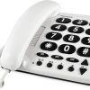 دستگاه تلفن خانگی سیمی 3 حافظه تک لمسی PhoneEasy مدل 311C - Image 4