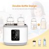گرم کن شیر کودک، دو شیشه ای 6 در 1 بدون BPA با نمایشگر LED  برند SIMBR - Image 3