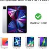 قاب محافظ آیپد iPad Pro 11 اینچی 2021،TPU، درب پشت شفاف برند Moko - Image 9