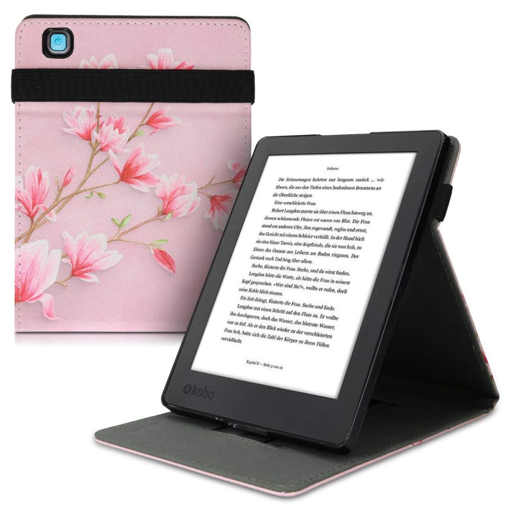 قاب محافظ Kobo Aura H2O Edition 2 چرمی PU برند kwmobile