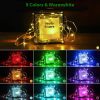 ریسه گیره عکس LED چراغ های تغییر رنگ USB مجهز به ریموت LED Photo Clip - Image 5
