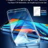 قاب محافظ شفاش iphone 12 mini سیلیکون ارتجاعی برند TORRAS - Image 3