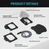 پایه مغناطیسی دوربین اکشن CAMOLO Magnetic Action Camera - Image 4