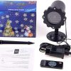 چراغ پروژکتور برف ریزه کریسمس، دانه های برف Christmas Snowflake Projector Lights - Image 3