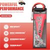 باتری لیپو 5200mAh 7.4V 80C برای RC Evader BX Car RC Truck برند Goldbat - Image 4