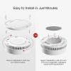 هشدار دود X-Sense، ردیاب دود هشدار آتش با باتری با نشانگر LED و دکمه سکوت، - Image 9