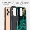 قاب گوشی سازگار با 2iPhone 11 PRO MAX لایه هیبریدی + قاب محافظ سیلیکونی لوکس برند BURGA - Image 3