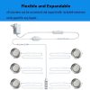 لامپ LED توکار پک 6 عددی با قابلیت کاهش نور در زیر کابینت - Image 3