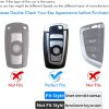 قاب TPU نرم برای کلید BMW (آبی) - Image 6