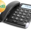دستگاه تلفن خانگی سیمی دکمه تقویت صدا و نمایشگر Doro Magna مدل 4000 - Image 4
