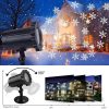 چراغ پروژکتور برف ریزه کریسمس، دانه های برف Christmas Snowflake Projector Lights - Image 4