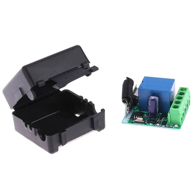 ماژول سوئیچ رله گیرنده برای درب و دروازه گاراژ 12 ولت DC 2 کانال فرستنده جهانی RF