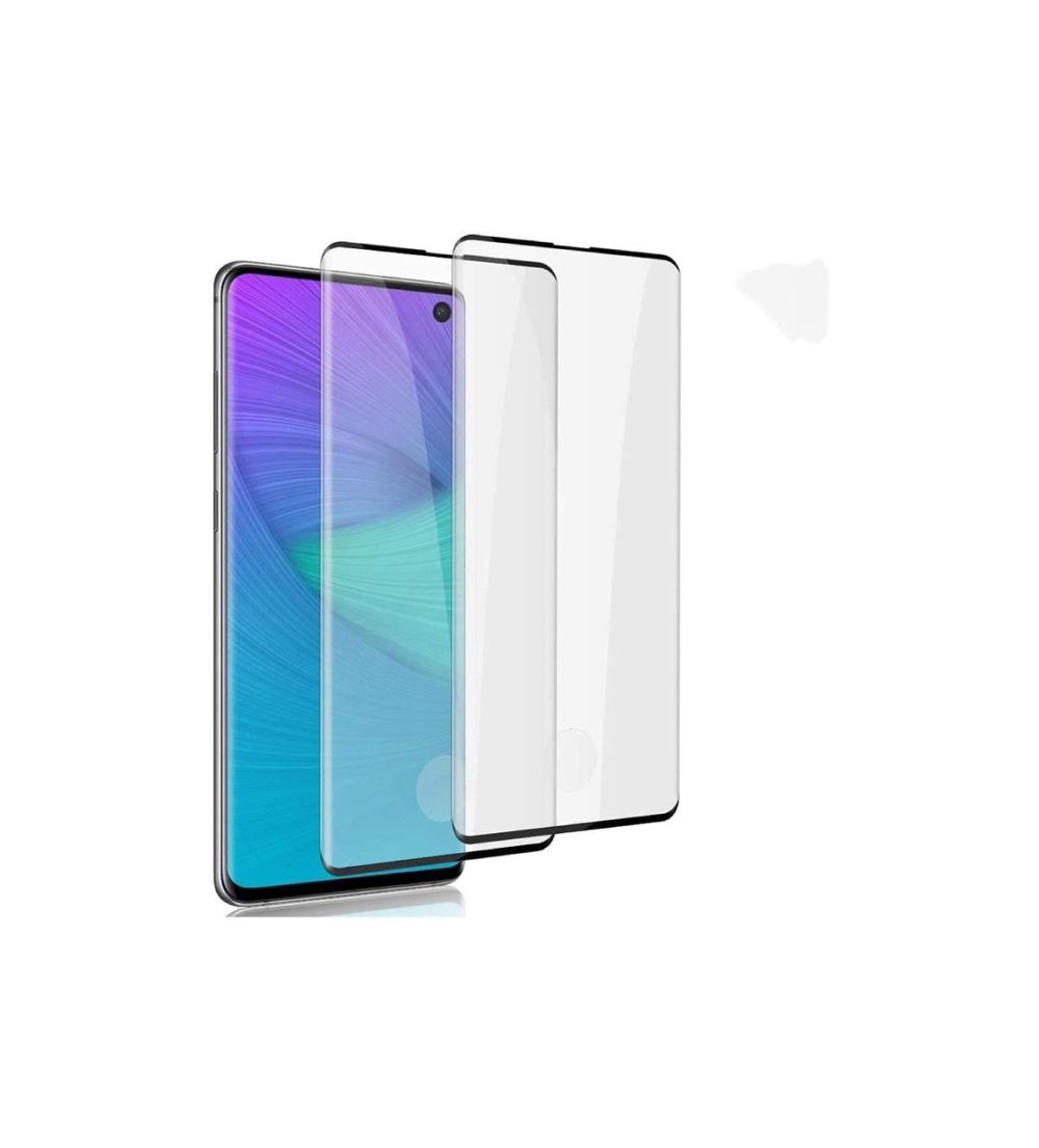 محافظ صفحه نمایش ضد خش سازگار با Galaxy S10 برند ToneGod 2 Pack