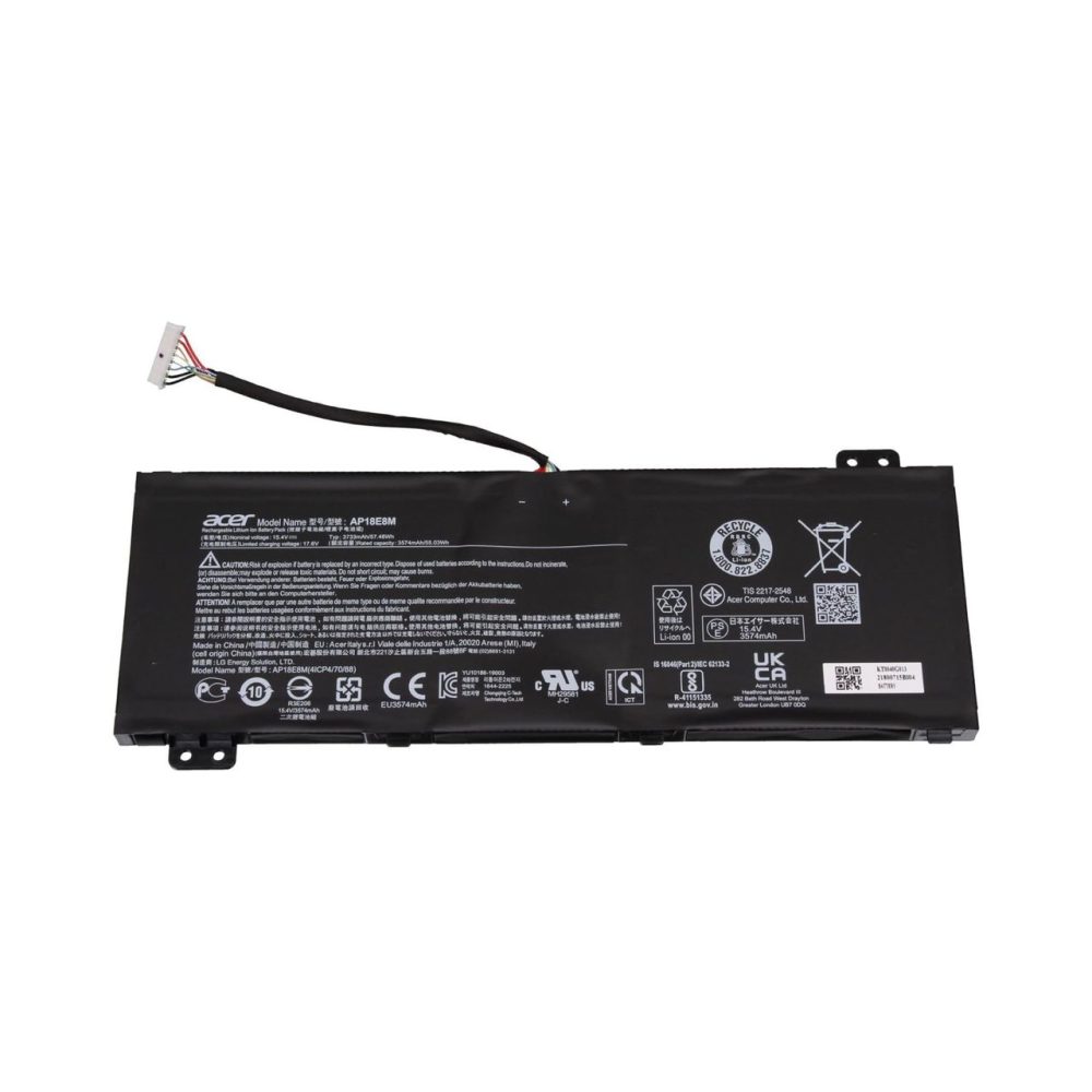 باتری اصلی Acer Nitro 5 (AN515-55)  57.28Wh