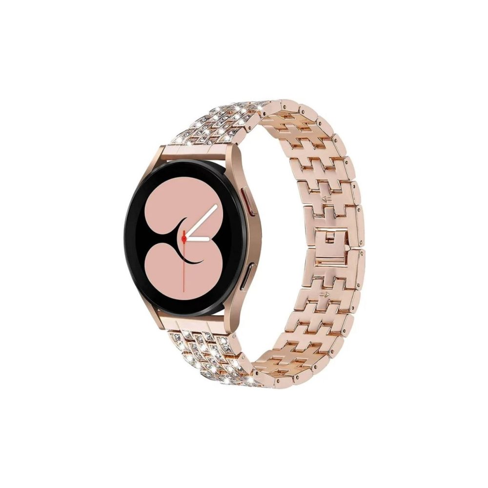 بند ساعت استیل کریستالی زنانه برای Galaxy Watch 3 برند V-MORO