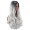 کلاه گیس خاکستری مشکی برند xiaoping - Image 5