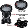 چراغ آکواریوم و استخری اسپات لایت پک 4 عددی Underwater Spot Light - Image 6