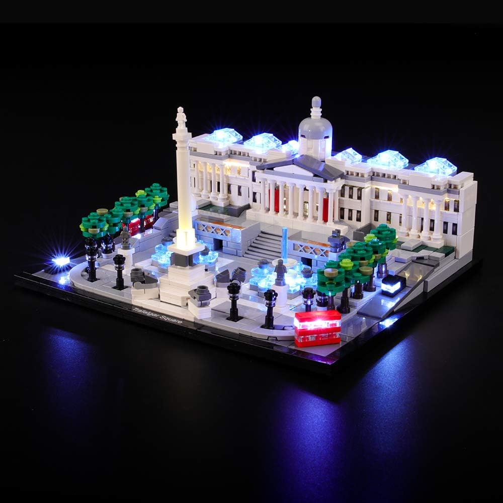 کیت نورپردازی LED BRIKSMAX برای میدان معماری - سازگار با مدل Lego 21045 - (لگو شامل نمی شود)