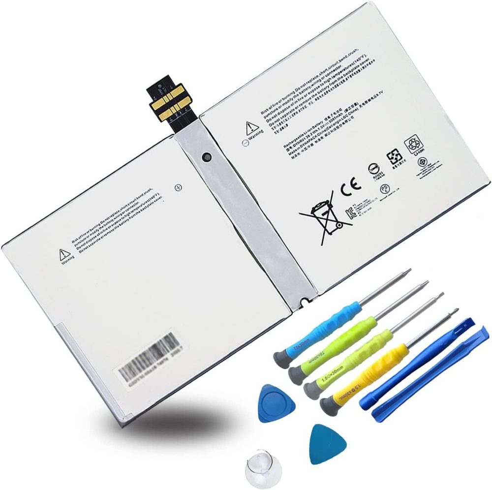باتری لپ تاپ BOWEIRUI G3HTA027H DYNR01 برای Microsoft Surface Pro 4 1724 12.3 inch Tablet Series G3HTA026H G3HTA027H (7.5V 38.2Wh)