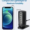 شارژر رومیزی ایستاده 6 پورت  USB C و  USB برند HONGYEE - Image 2