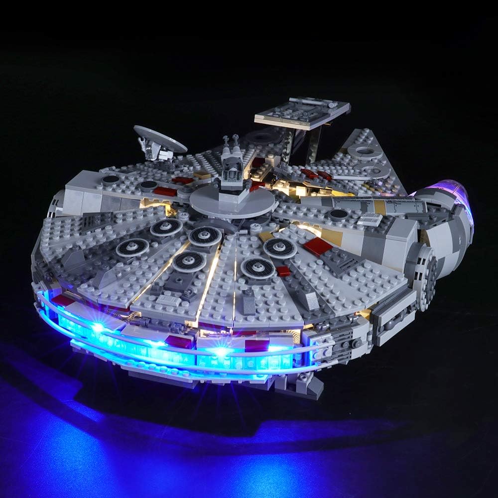 کیت نورپردازی LED BRIKSMAX برای 75257 Millennium Falcon -(لگو شامل نمی شود)
