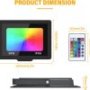 نورافکن استروبوسکوپ LED، تغییر رنگ با قابلیت 16 رنگ، Willpower 30 W 3000 LM RGB LED - Image 2
