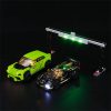 کیت نور LIGHTAILING برای (Speed Champions Lamborghini Urus ST-X و Lamborghini Huracán Super Trofeo EVO Building Blocks Model - Led Light Kit سازگار با Lego 76899 (لگو شامل نمی شود) - Image 2