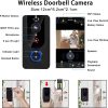 آیفون تصویری درب بی‌سیم 1080P هوشمند Wi-Fi با سرویس ابری، ضد آب برند Bextgoo - Image 8