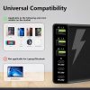 شارژر رومیزی 6 پورت USB C و 3 QC USB A برای MacBook Pro/Air، iPhone، iPad، Galaxy برند LAMJAD - Image 5