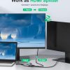 مبدل 1 به 2 HDMI گانا مدل farbe - Image 5