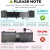 باتری لپ تاپ سازگار برای Dell Alienware 17 R2 P43F R3 Series 5046J 6JHDV - Image 7