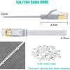 کابل اترنت FOSTO Cat کابل شبکه اینترنت LAN با سرعت 10 گیگابیت 20 متری - Image 5