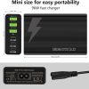 شارژر رومیزی 6 پورت USB C و 3 QC USB A برای MacBook Pro/Air، iPhone، iPad، Galaxy برند LAMJAD - Image 3