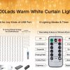 ریسه LED پرده کریسمسی Ollny 300LED - Image 6