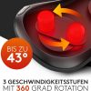 ماساژور شیاتسو با 3 سرعت با عملکرد گرما و چرخش 360 درجه برند Wellax - Image 5