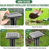 دافع حیوانات خورشیدی برای فضای باز پک 4 عددی - Image 3