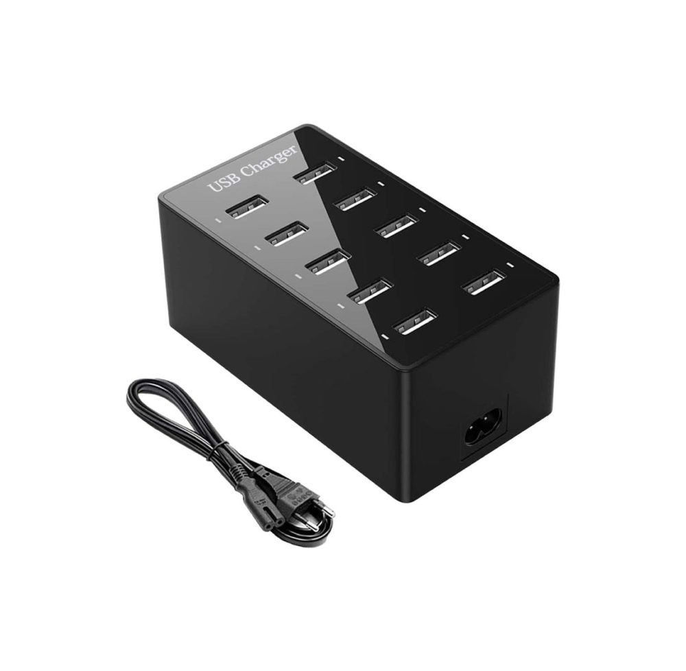شارژر رومیزی 10 پورت USB HONGYEE