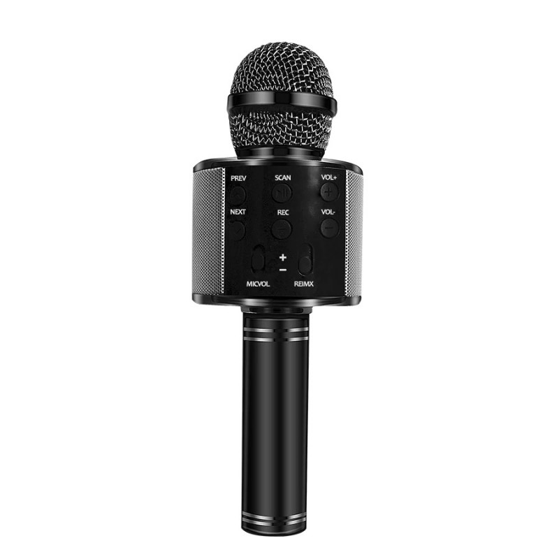 اسپیکر میکروفن شارژی بلوتوثی مدل ws-858