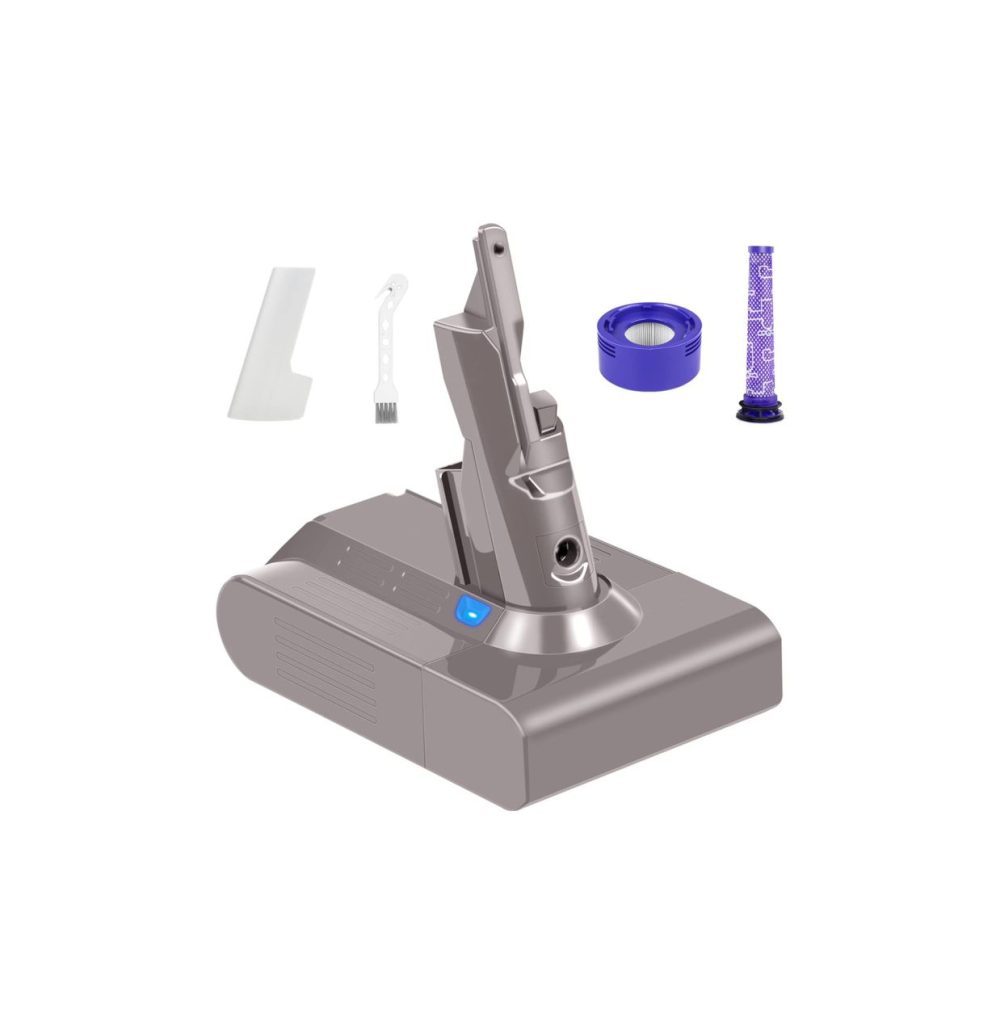 باتری جایگزین Dyson V7 Motorhead، V7 برند ASUNCELL 21.6V 4600mAh