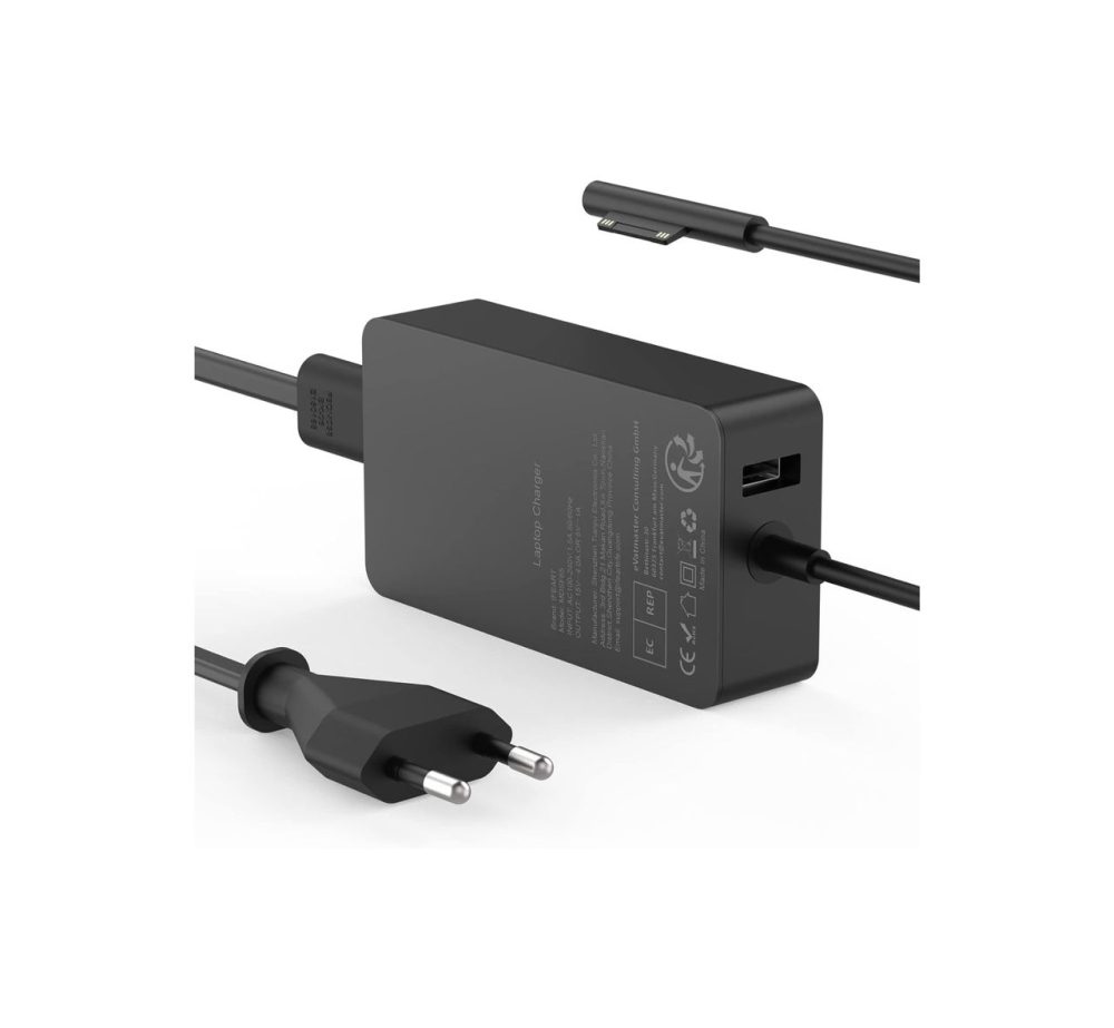 شارژر سرفیس پرو 65 وات 15 ولت 4 آمپر Surface Pro Charger