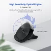 ماوس ارگونومیک عمودی بی سیم قابل شارژ با گیرنده نانو USB برند TECKNET مدل EWM01576 - Image 3