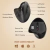 ماوس ارگونومیک عمودی بی سیم قابل شارژ با گیرنده نانو USB برند TECKNET مدل EWM01576 - Image 8