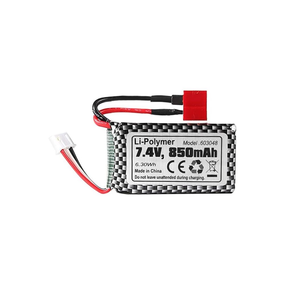 باتری یدکی ماشین اسباب بازی HBX RC 7.4V نسخه ارتقاء یافته Proportional RC Car RC Buggy (T-plug)