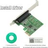 کارت موازی 25 پین PCI Express CERRXIAN 25 پین Lpt مدل Db25 - Image 2
